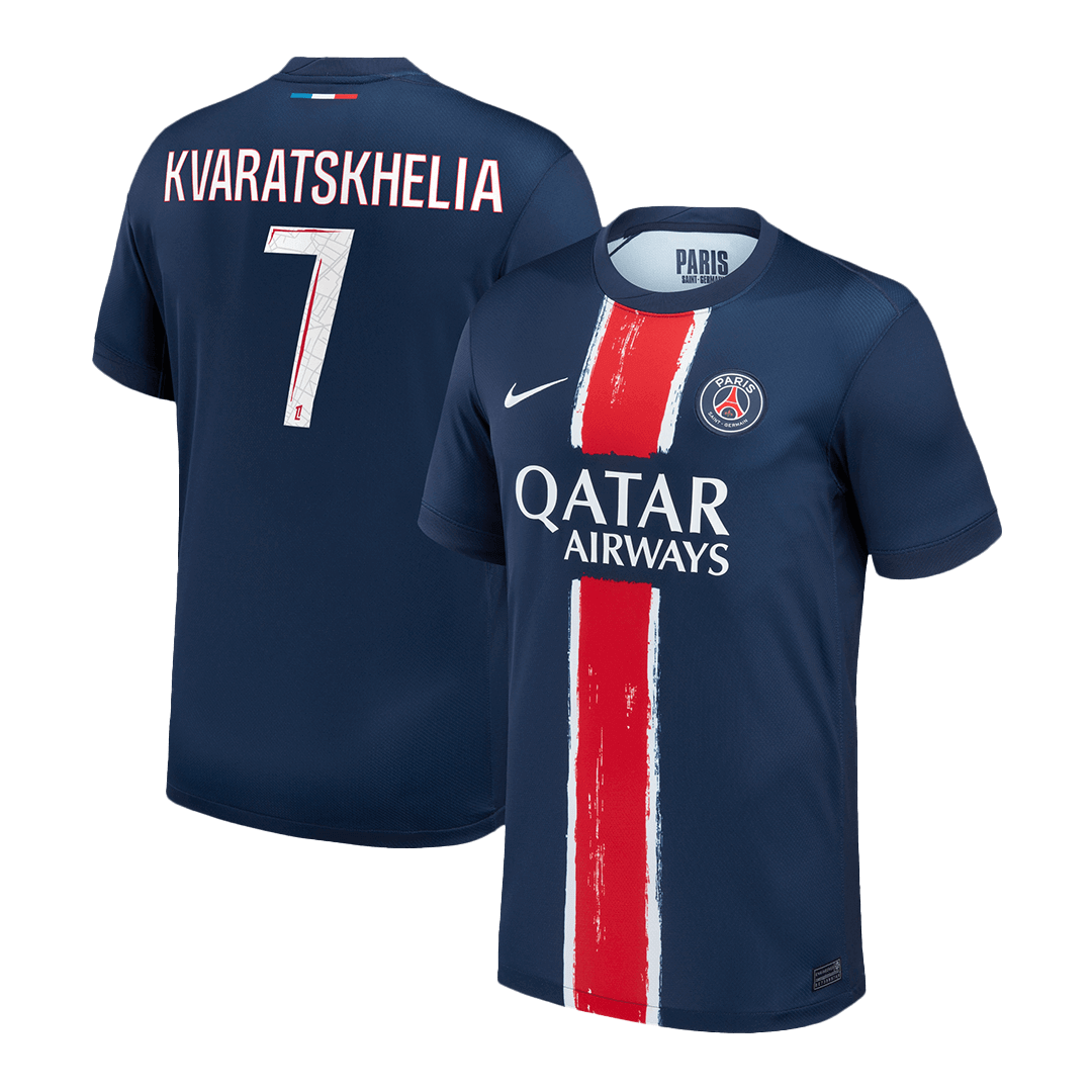 Maillot domicile PSG 2024/25 KVARATSKHELIA #7