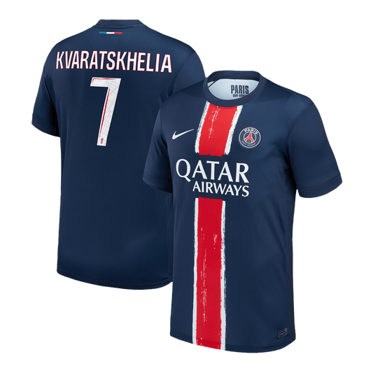 Maillot domicile PSG 2024/25 KVARATSKHELIA #7