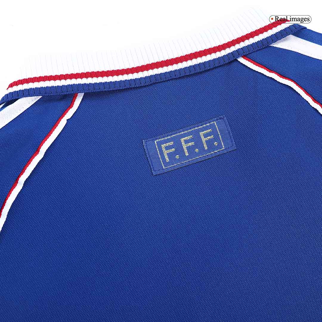 Maillot domicile de l'équipe de France rétro 1998