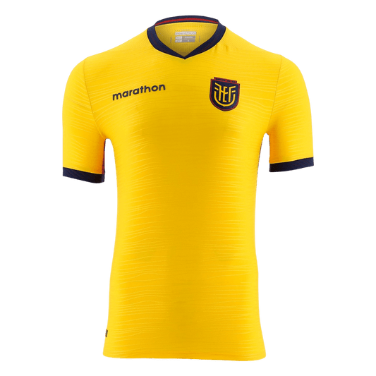Équateur Domicile Maillot - Coupe du Monde 2026 Jaune Grande Taille