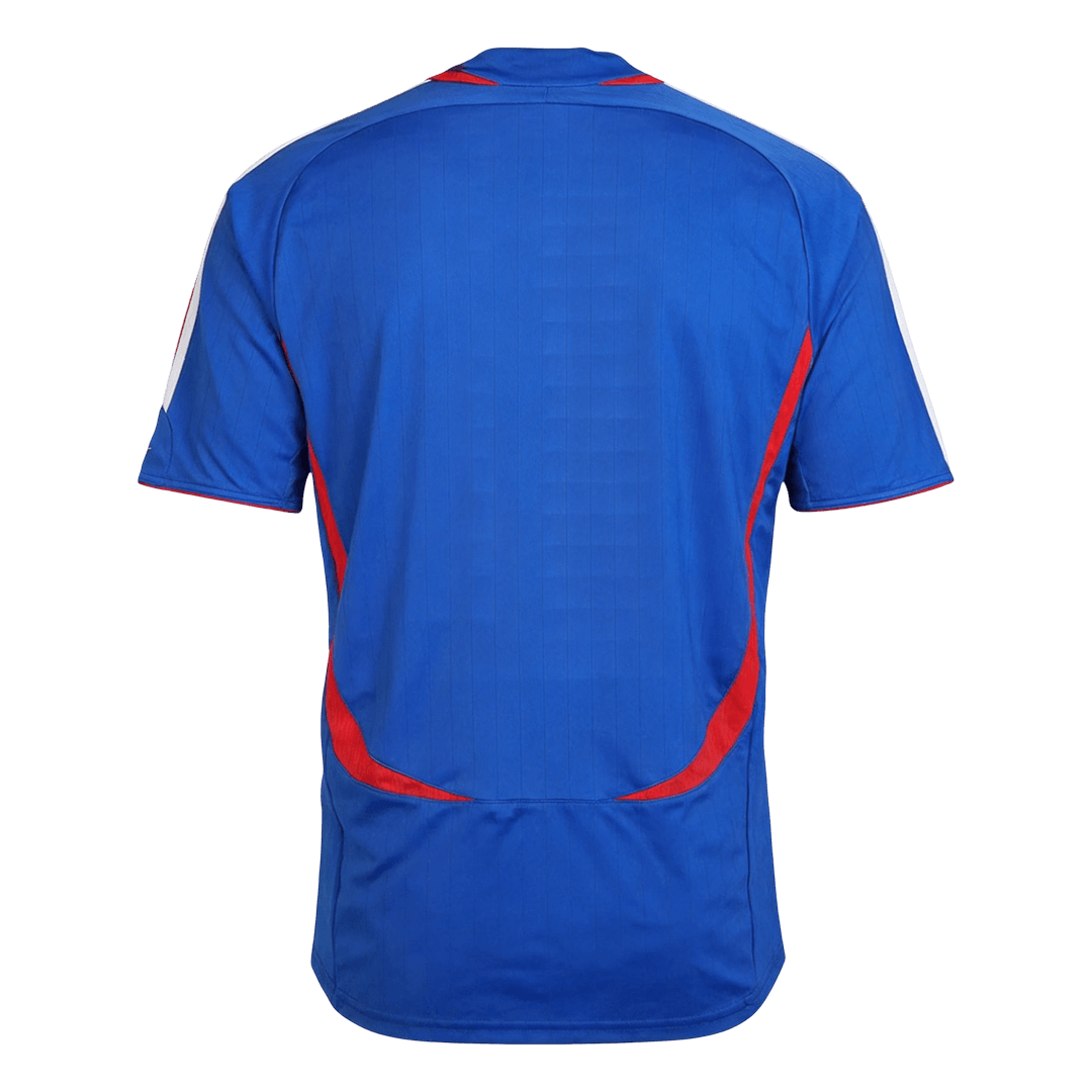 Maillot domicile de l'équipe de France, version rétro homme, Coupe du Monde 2006, bleu