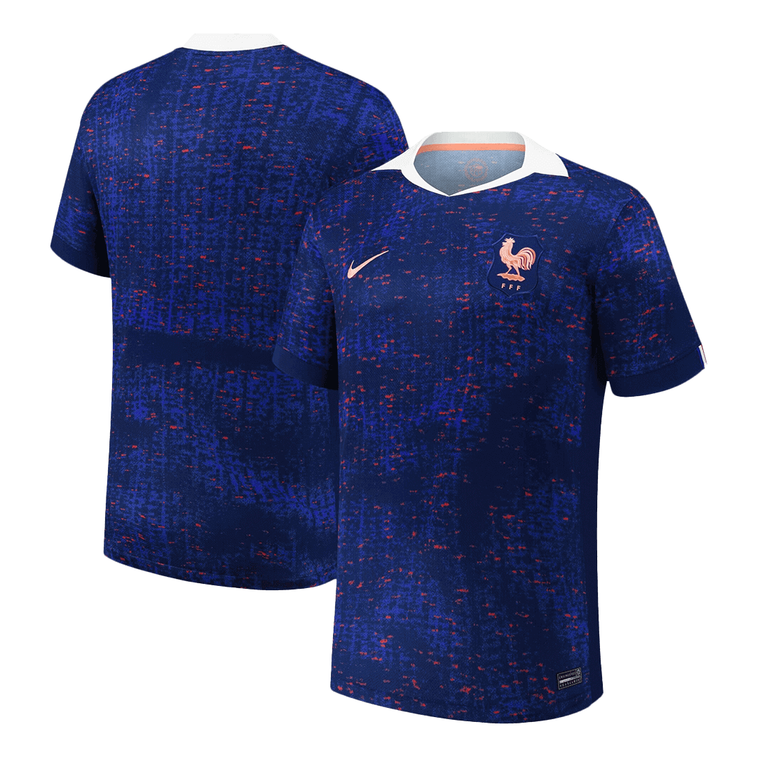 Maillot domicile de l'équipe de France masculine 2025 bleu - Euro féminin