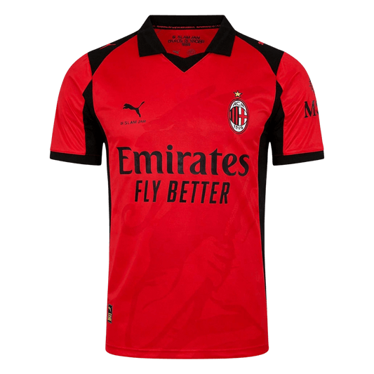 AC Milan Maillot 2025/26 Rouge Grande Taille