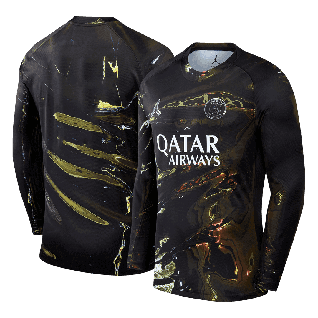 Maillot de football à manches longues du PSG 2025/26