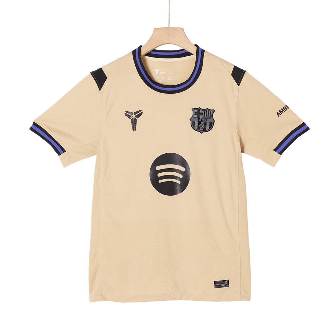 GAVI #6 Barcelone Extérieur Maillot 2025/26 Jaune - UCL