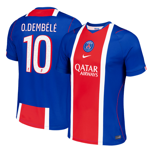O.DEMBÉLÉ #10 Maillot de Foot PSG Domicile Homme Version Fan 2026/27 Old Royal