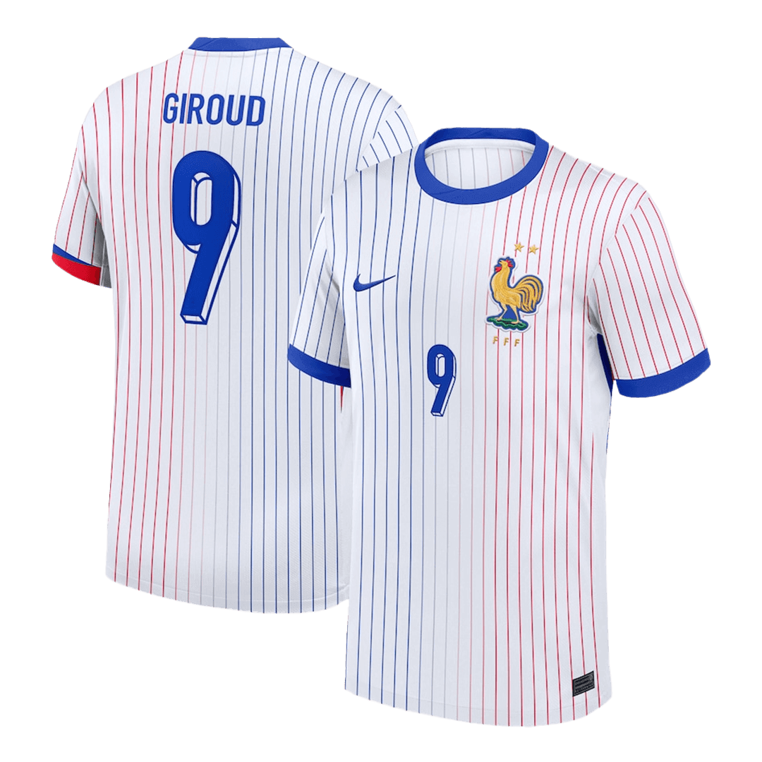 GIROUD #9 Maillot extérieur de l'équipe de France Euro 2024