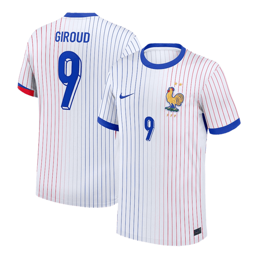 GIROUD #9 Maillot extérieur de l'équipe de France Euro 2024