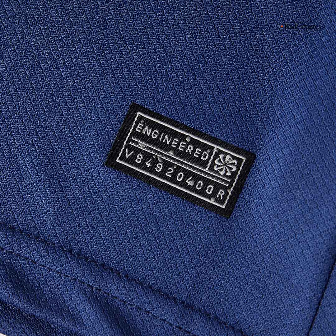 Quatrième tenue extérieure enfant du PSG (maillot + short) 2024/25 Bleu marine
