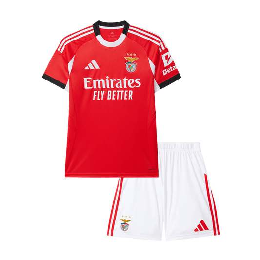 Vente Flash Lisbonne Domicile Maillot Kit 2025/26 Enfant Rouge