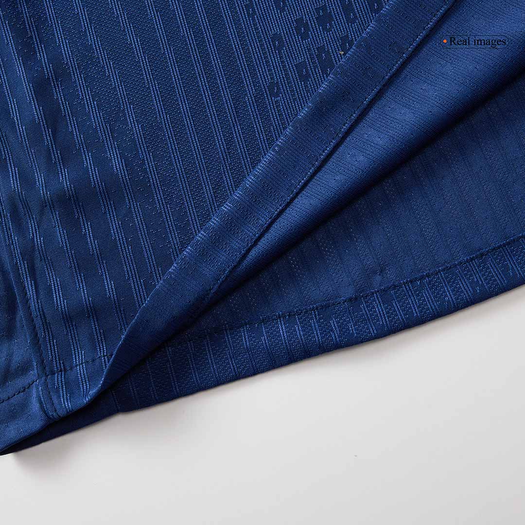 Maillot extérieur PSG 4ème saison 2024/25, bleu marine (Version joueur)