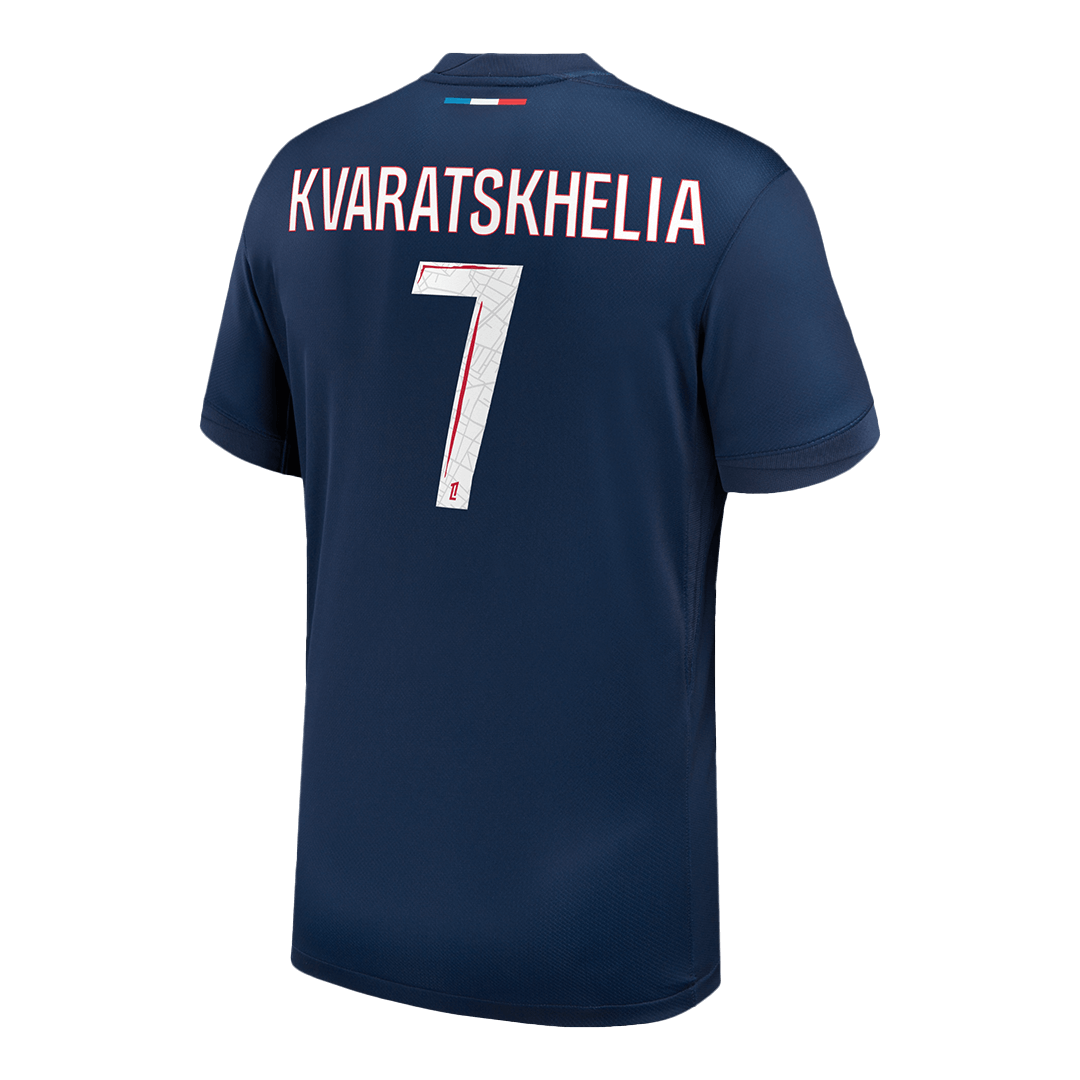 Maillot domicile PSG 2024/25 KVARATSKHELIA #7