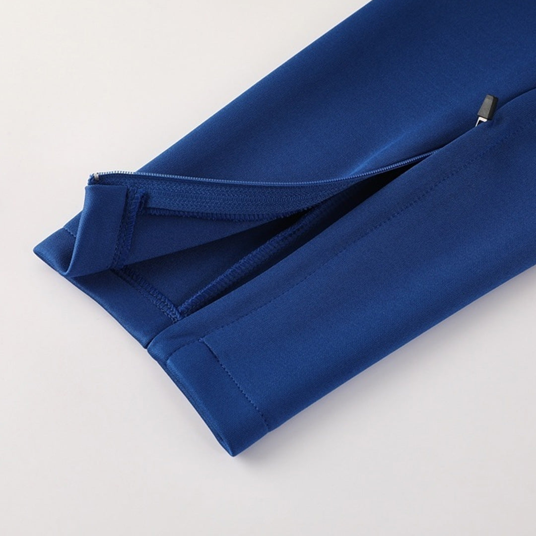 Tenue d'entraînement PSG 25/26 (veste + pantalon) bleu marine et rouge