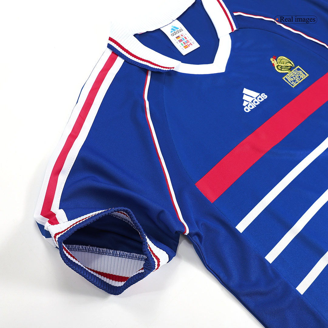 Maillot domicile de l'équipe de France rétro 1998