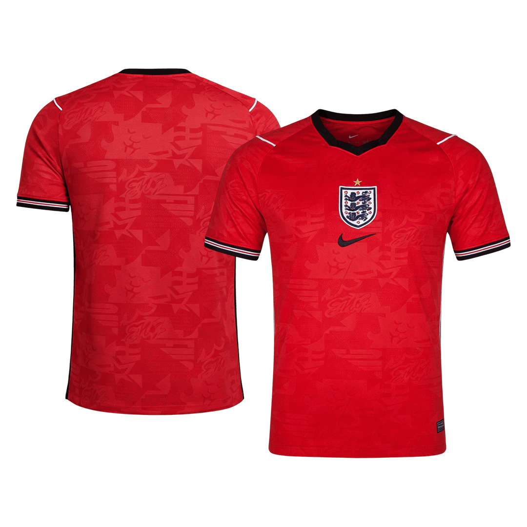 Angleterre Extérieur Maillot - Coupe du Monde 2026 Rouge Grande Taille