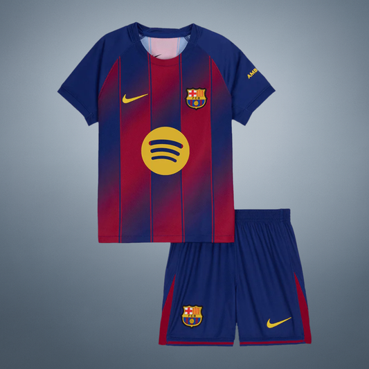 Vente Flash Barcelone Domicile Maillot Kit 2025/26 Enfant