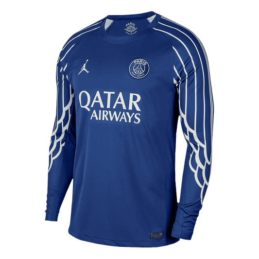 Quatrième maillot extérieur manches longues du PSG 2024/25 Bleu marine