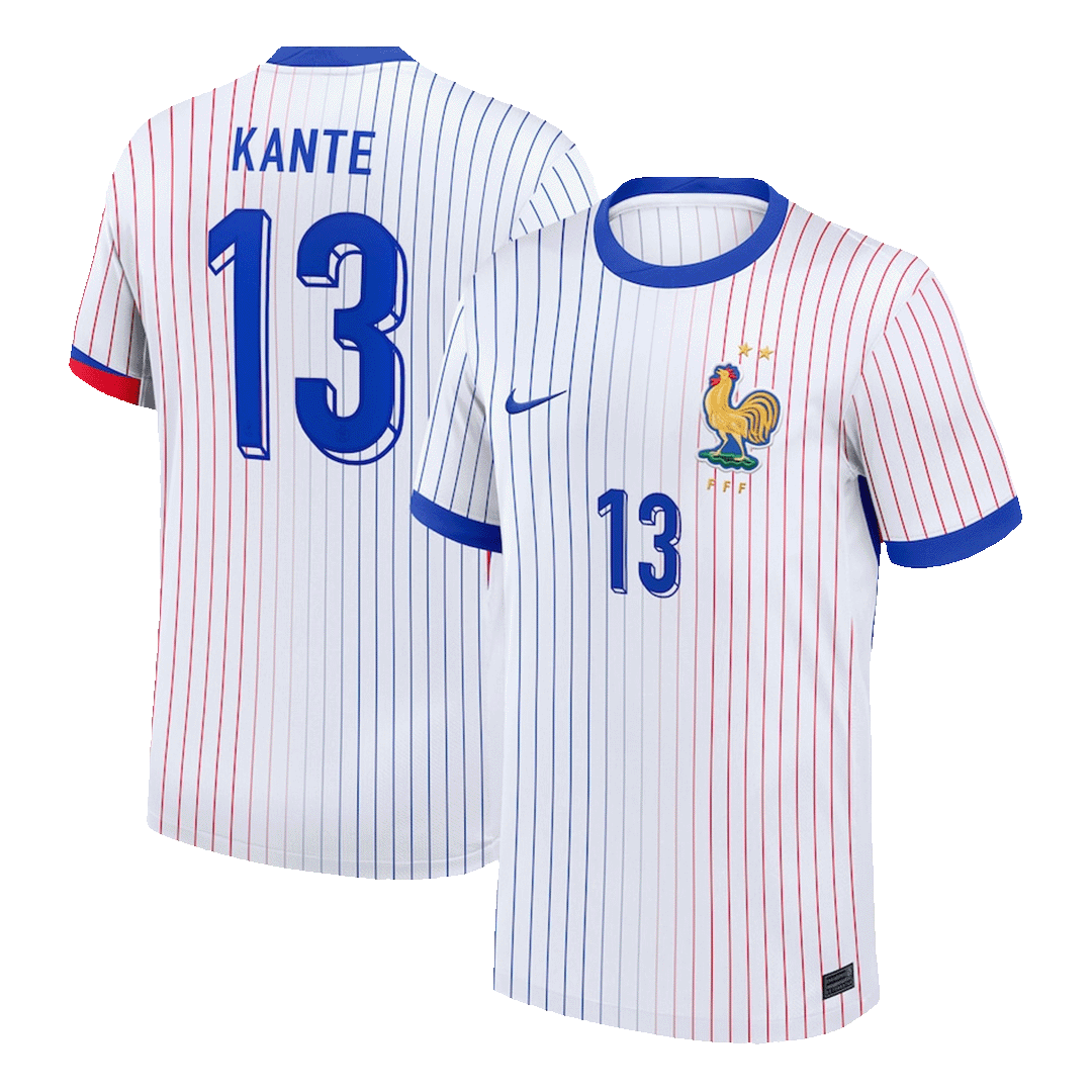 Maillot extérieur de l'équipe de France de Kanté n°13 pour l'Euro 2024