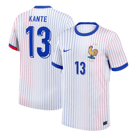 Maillot extérieur de l'équipe de France de Kanté n°13 pour l'Euro 2024