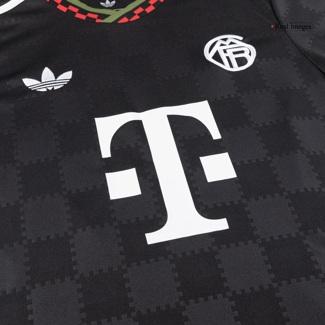 Munich Third Maillot 2025/26 Noir Grande Taille