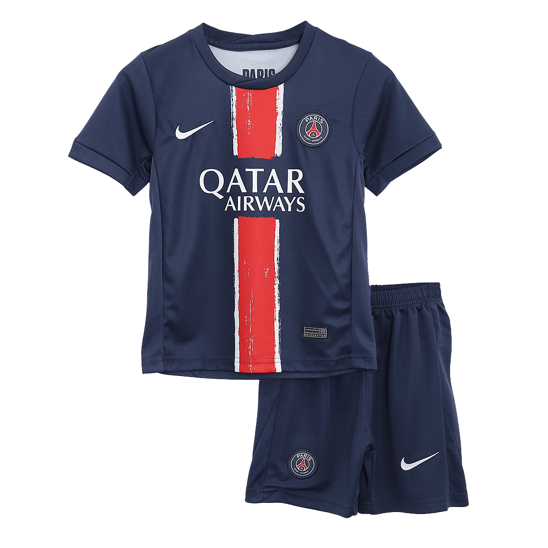 Tenue de football domicile PSG enfant (maillot + short) 2024/25