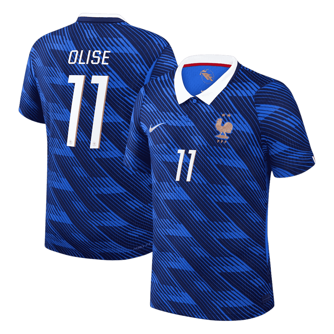Version joueur OLISE #11 France Maillot domicile 2026