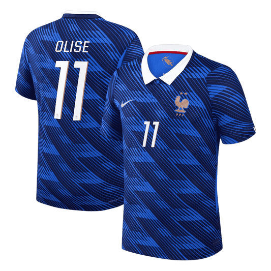Version joueur OLISE #11 France Maillot domicile 2026