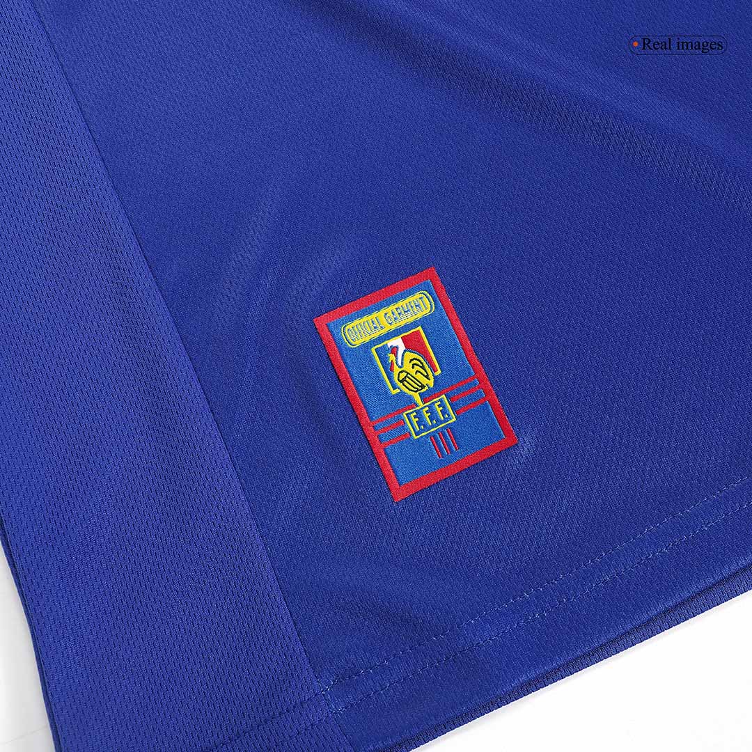 Maillot domicile rétro de la France pour la Coupe du Monde 1998