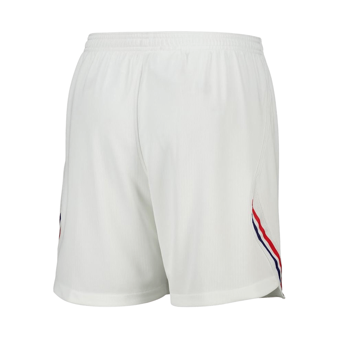 Short domicile de football de l'équipe de France, Coupe du Monde 2026, blanc
