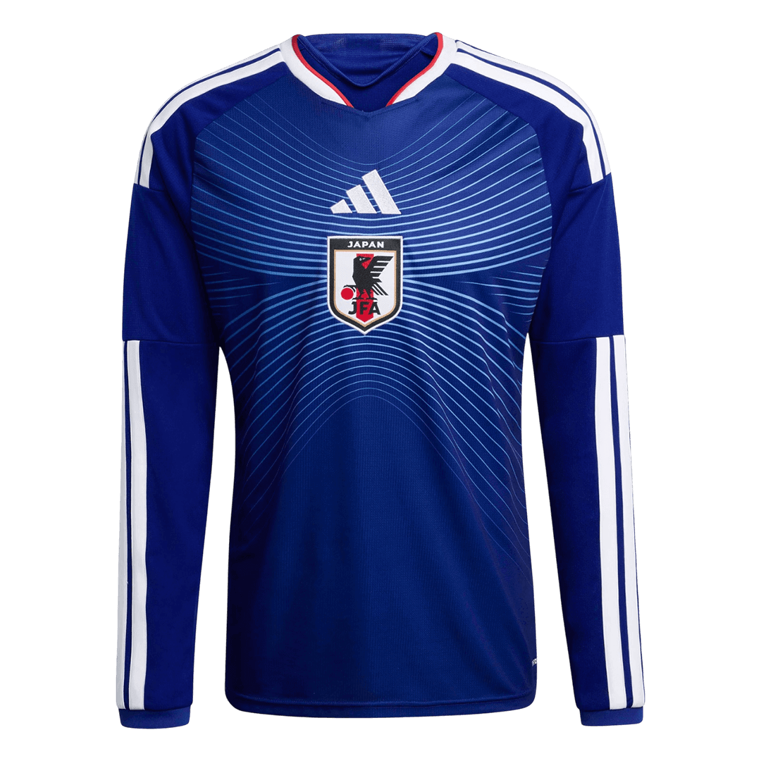 Japon Domicile Maillot Manches Longues - Coupe du Monde 2026 Bleu marine