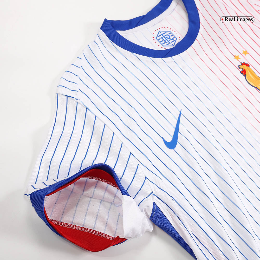 Maillot extérieur de l'équipe de France (Version joueur) Euro 2024