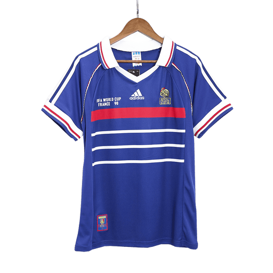 Maillot domicile rétro de la France pour la Coupe du Monde 1998