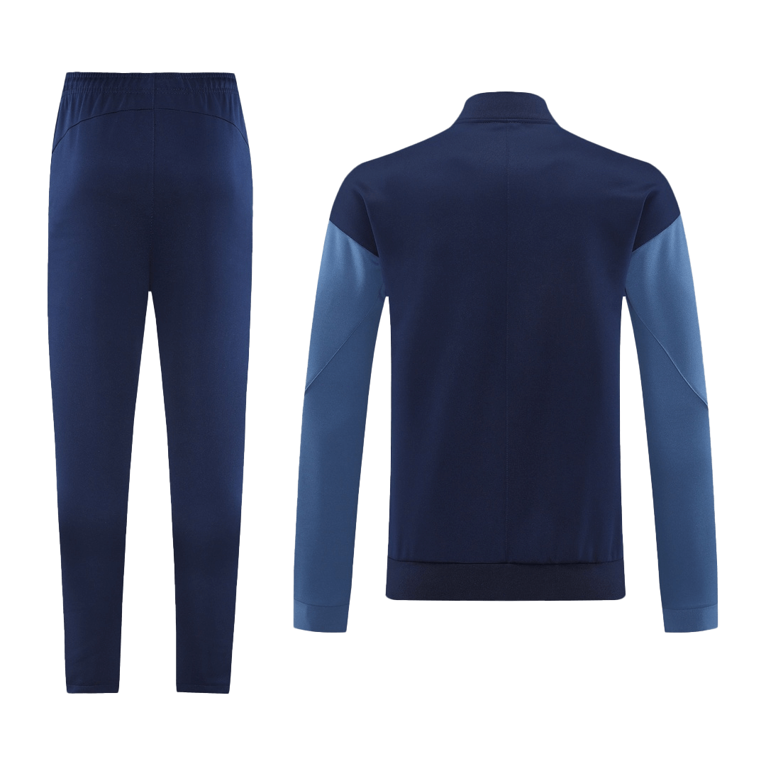 Tenue d'entraînement PSG 25/26 (veste + pantalon) bleu marine