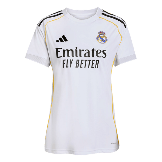 Femme Real Madrid Domicile Maillot 2025/26 Blanc
