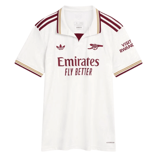 Femme Arsenal Third Maillot 2025/26 Blanc