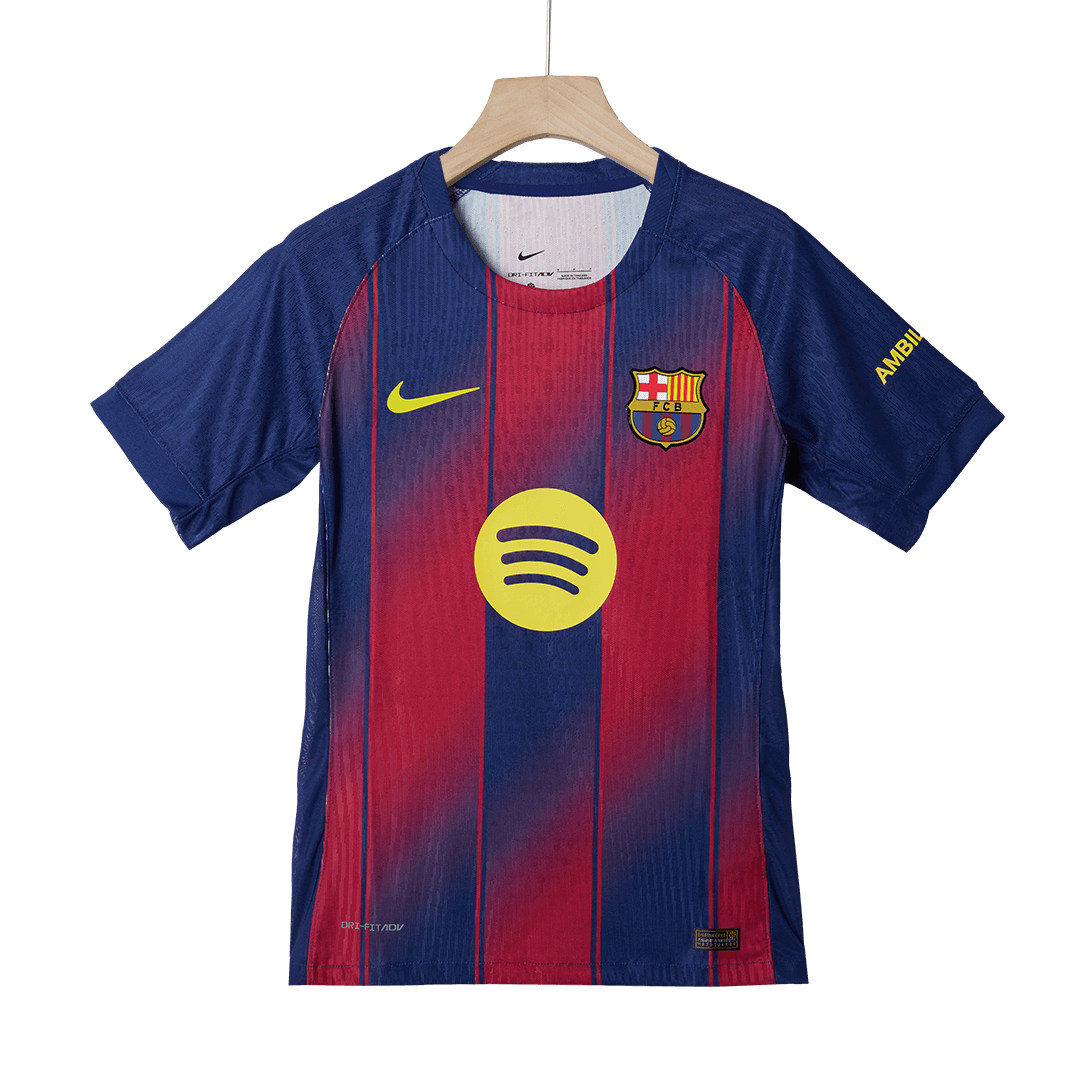 CUBARSÍ #2 Barcelone Domicile Maillot 2025/26 Authentique - UCL