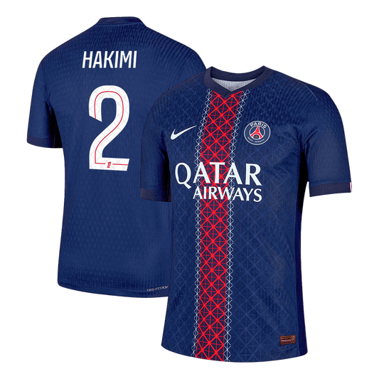 Maillot domicile PSG 2025/26, version joueur HAKIMI n°2