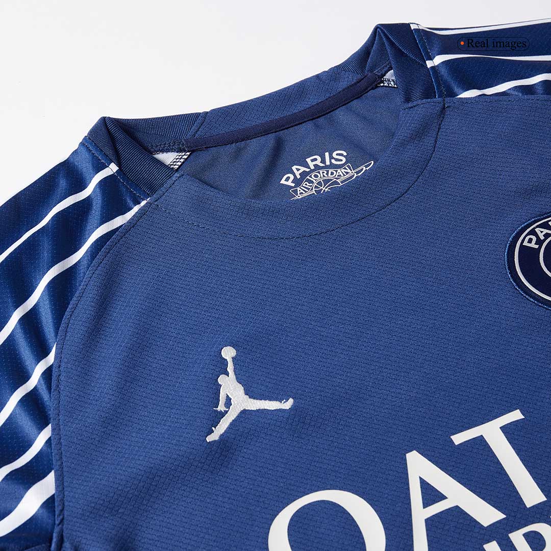 Quatrième maillot extérieur manches longues du PSG 2024/25 Bleu marine