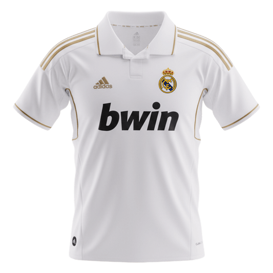 Retro Real Madrid Domicile Maillot 2011/12 Blanc