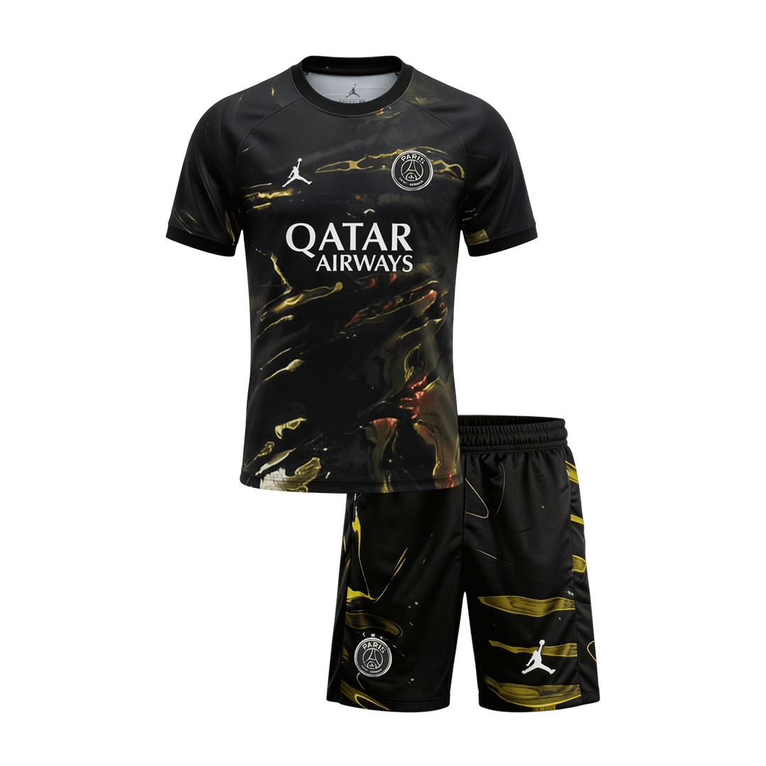 Tenue de football enfant du PSG (maillot + short) 2025/26