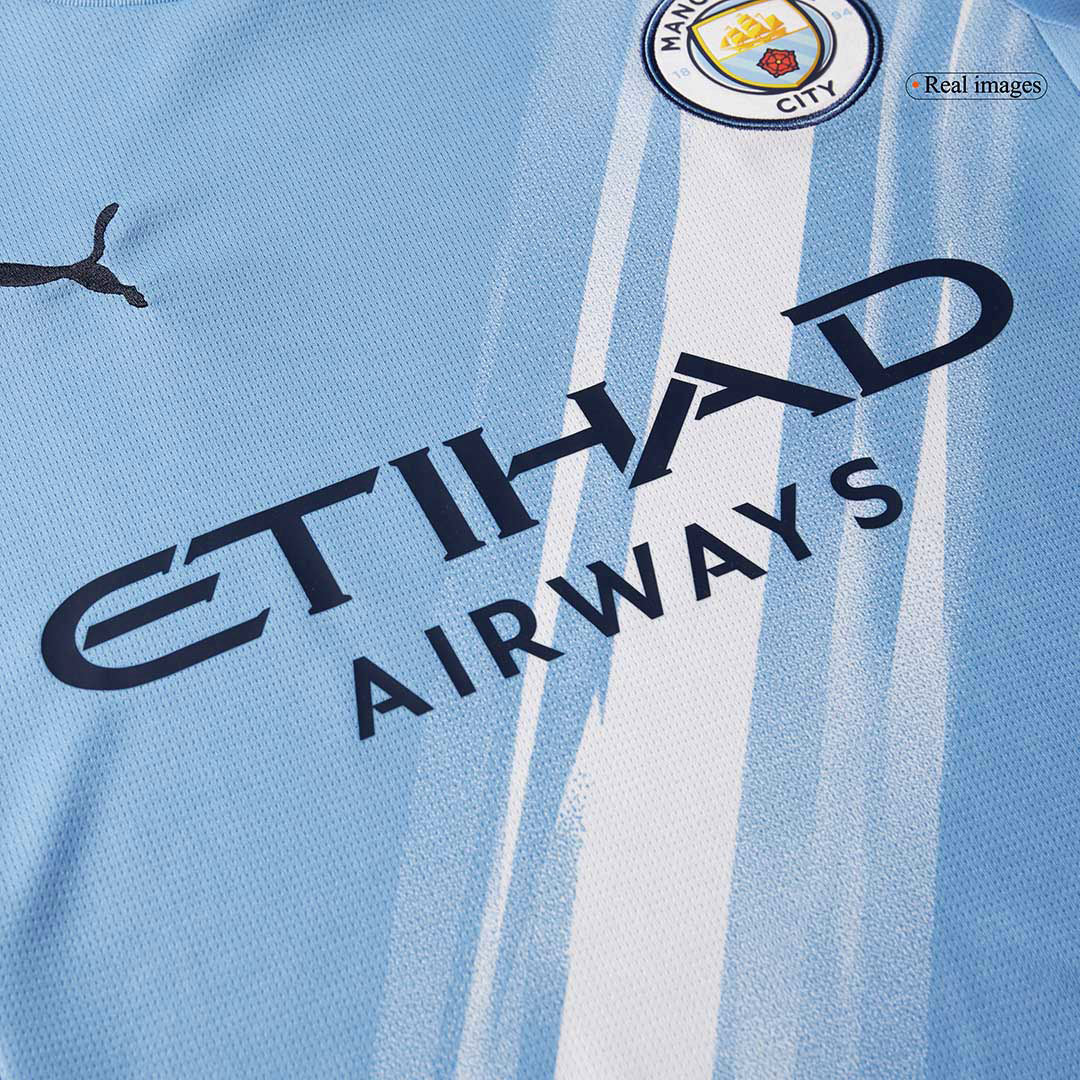 HAALAND #9 Manchester City Domicile Maillot 2025/26 Grande Taille