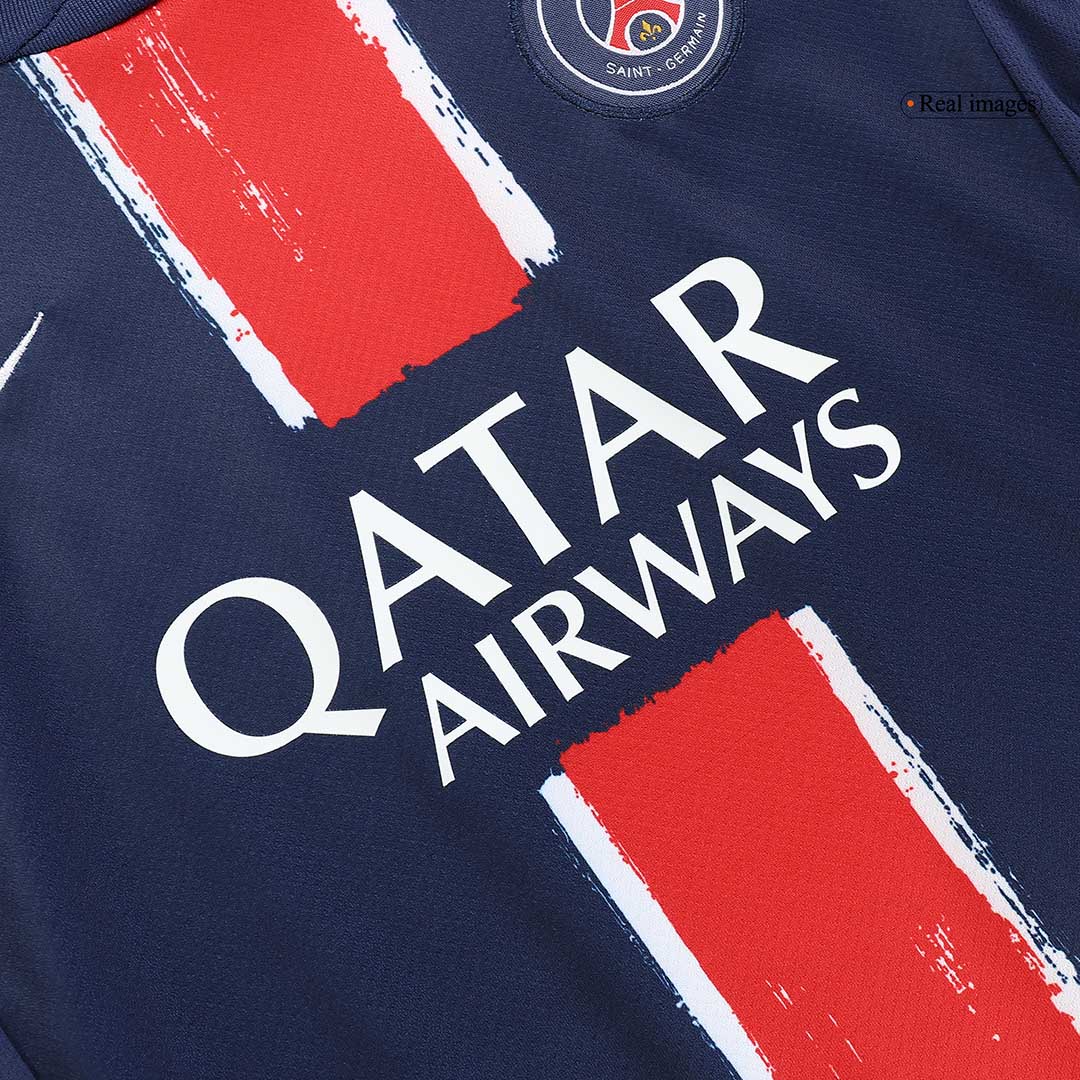 Tenue de football domicile PSG enfant (maillot + short) 2024/25