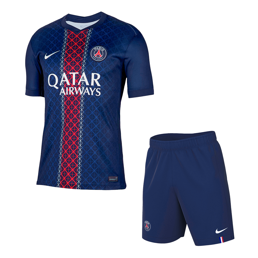 Tenue domicile du PSG (maillot + short) 2025/26 Bleu marine