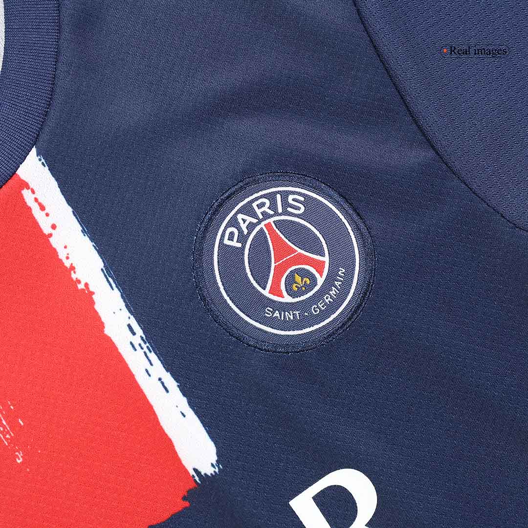 Tenue de football domicile PSG enfant (maillot + short + chaussettes) 2024/25