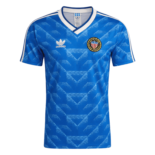Retro États-Unis Extérieur Maillot 1988 Bleu