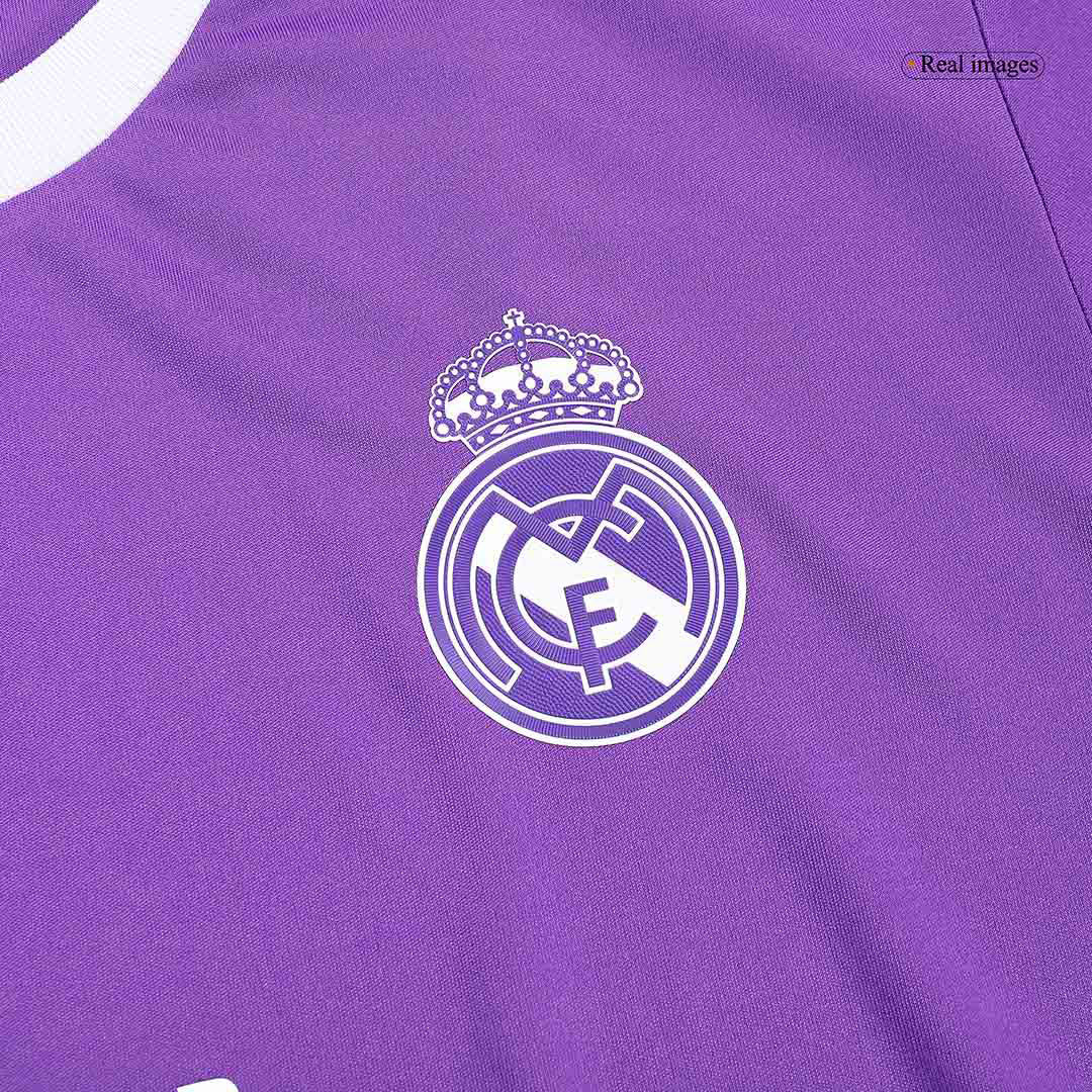 BENZEMA #9 Retro Real Madrid Extérieur Maillot Manches Longues 2016/17