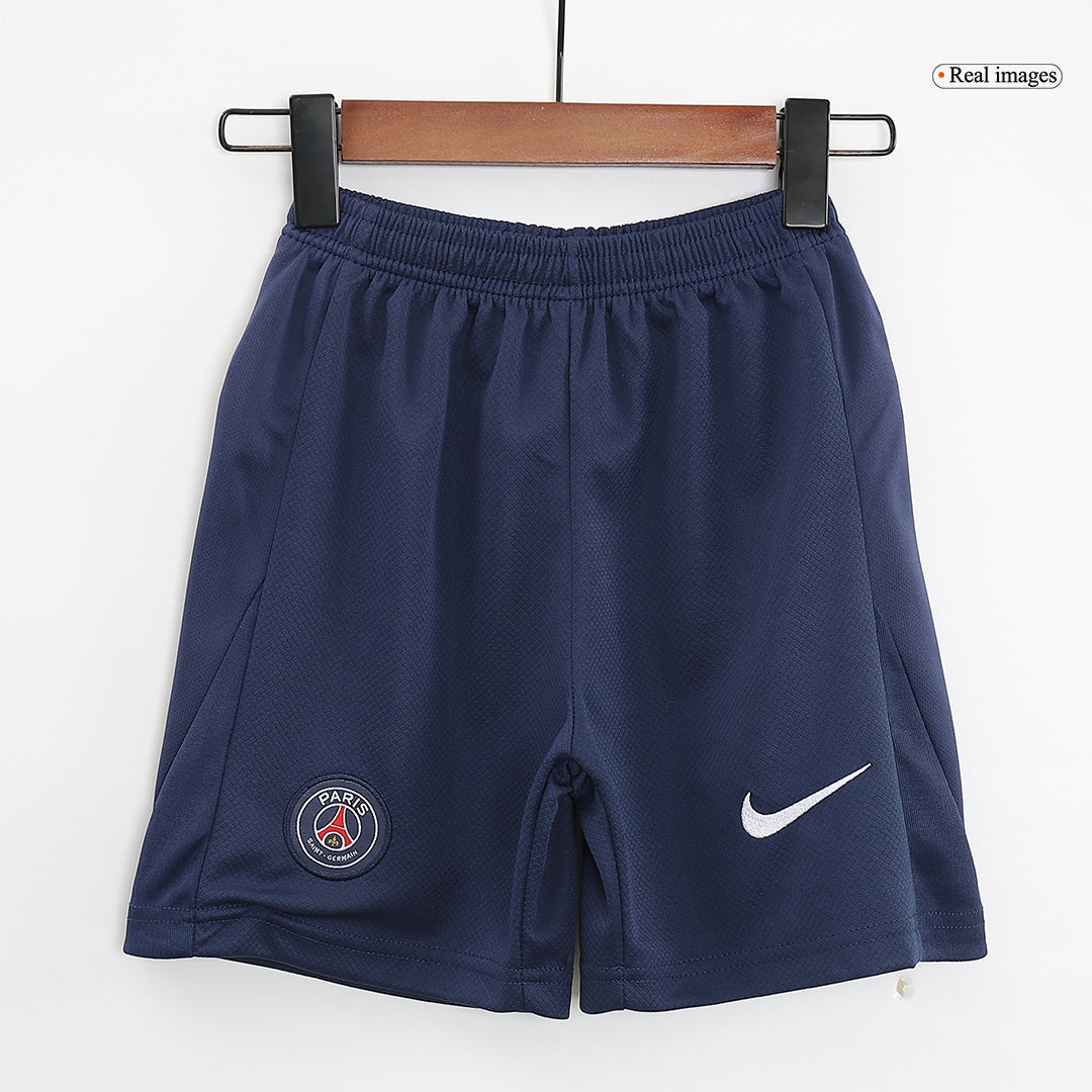 Tenue de football domicile PSG enfant (maillot + short) 2024/25