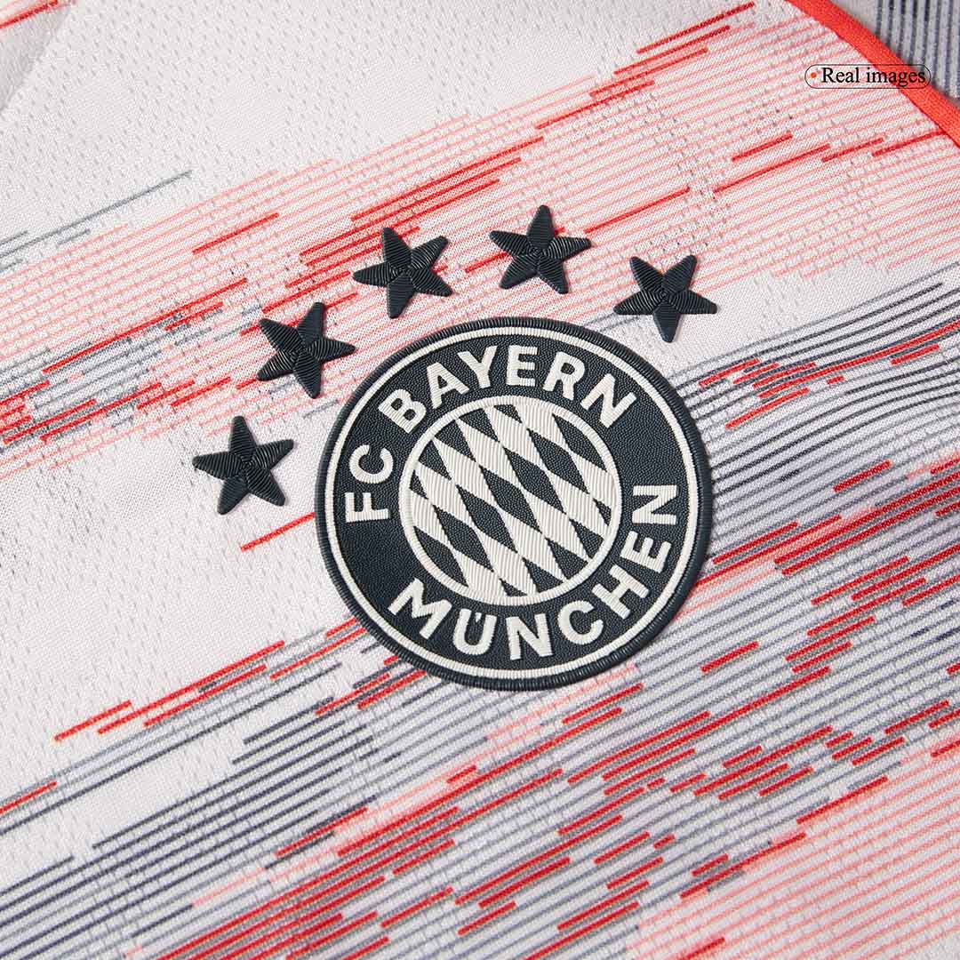 Munich Extérieur Maillot 2025/26 Blanc Joueur Grande Taille