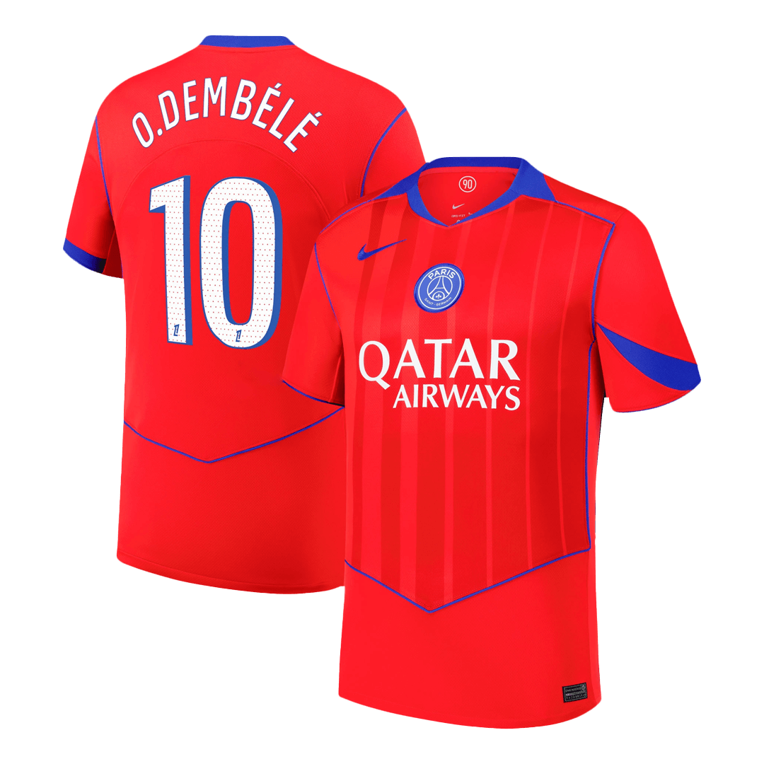 O.DEMBÉLÉ #10 Maillot de foot PSG Troisième Extérieur 2025/26
