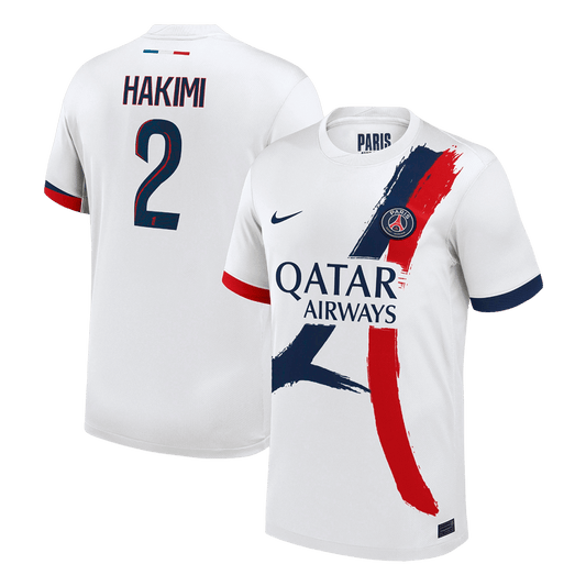 Maillot extérieur du PSG, version joueur HAKIMI n°2, saison 2025/26